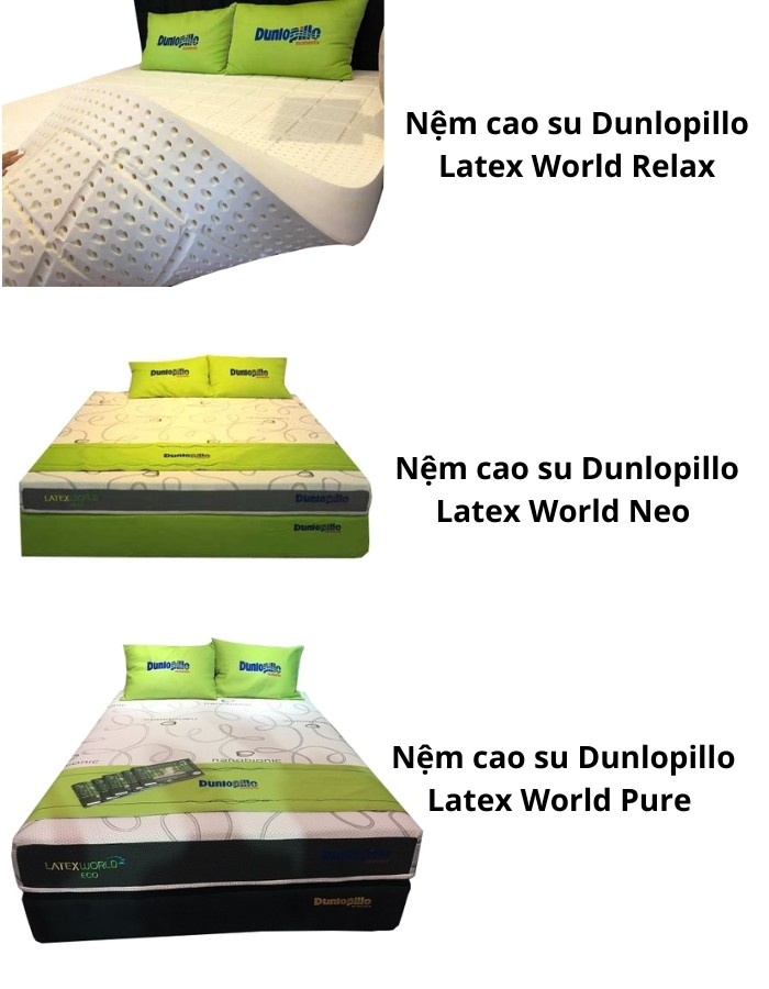 Nệm cao su Dunlopillo