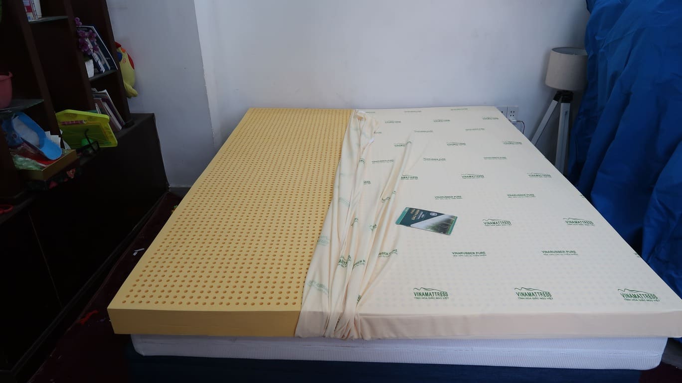 So sánh nệm cao su vina mattress với lò xo kim cương