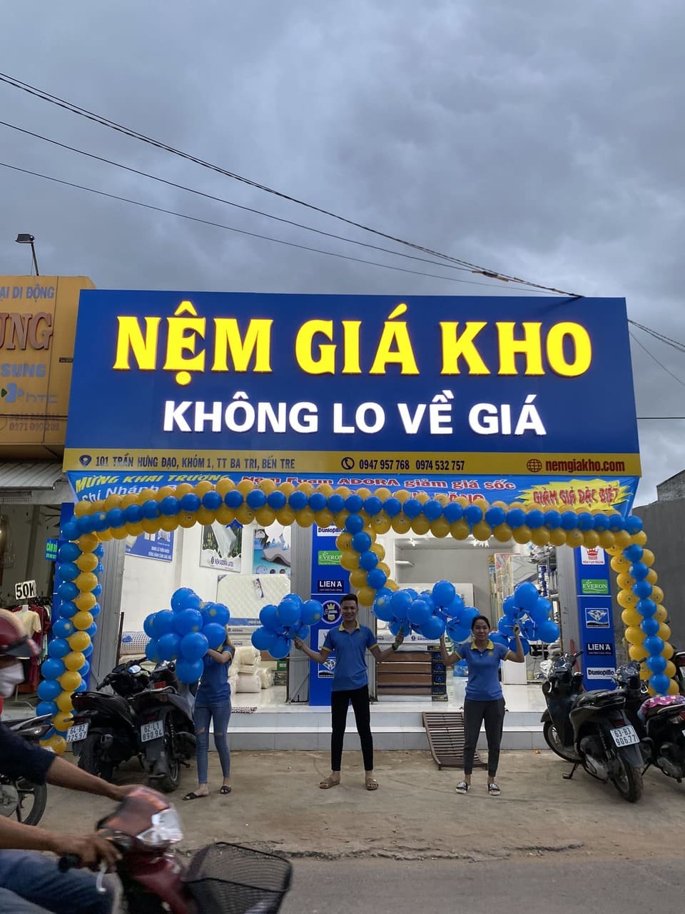 Cửa hàng nệm Bến Tre