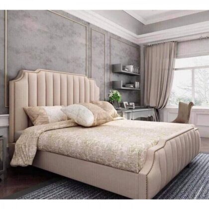 Giường bọc nệm vải G07