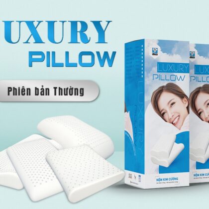 Gối cao su Kim Cương Luxury Pillow