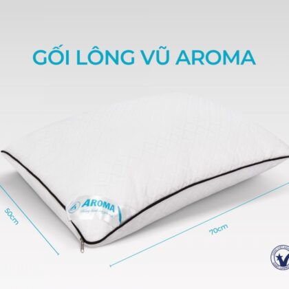 Gối nằm lông vũ Aroma