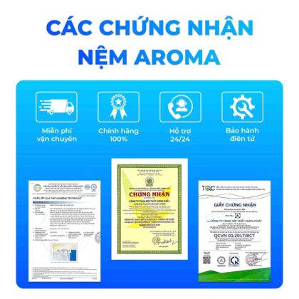 Nệm cao su thiên nhiên Aroma Organic