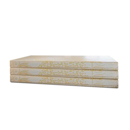 Nệm Gấp 3 Cao Su Bông Kim Cương Titanium