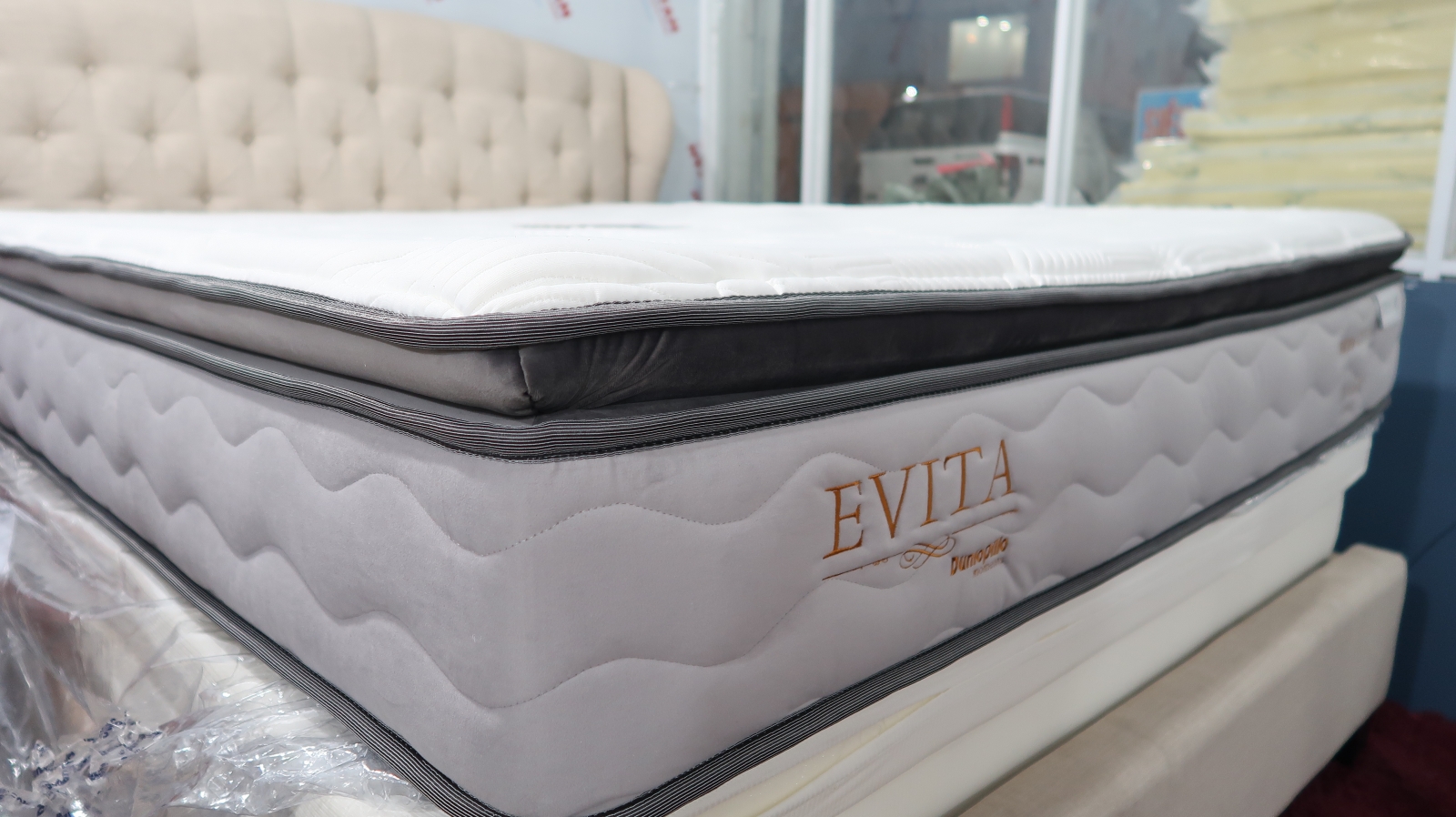 Đánh giá chất lượng nệm lò xo Dunlopillo Evita