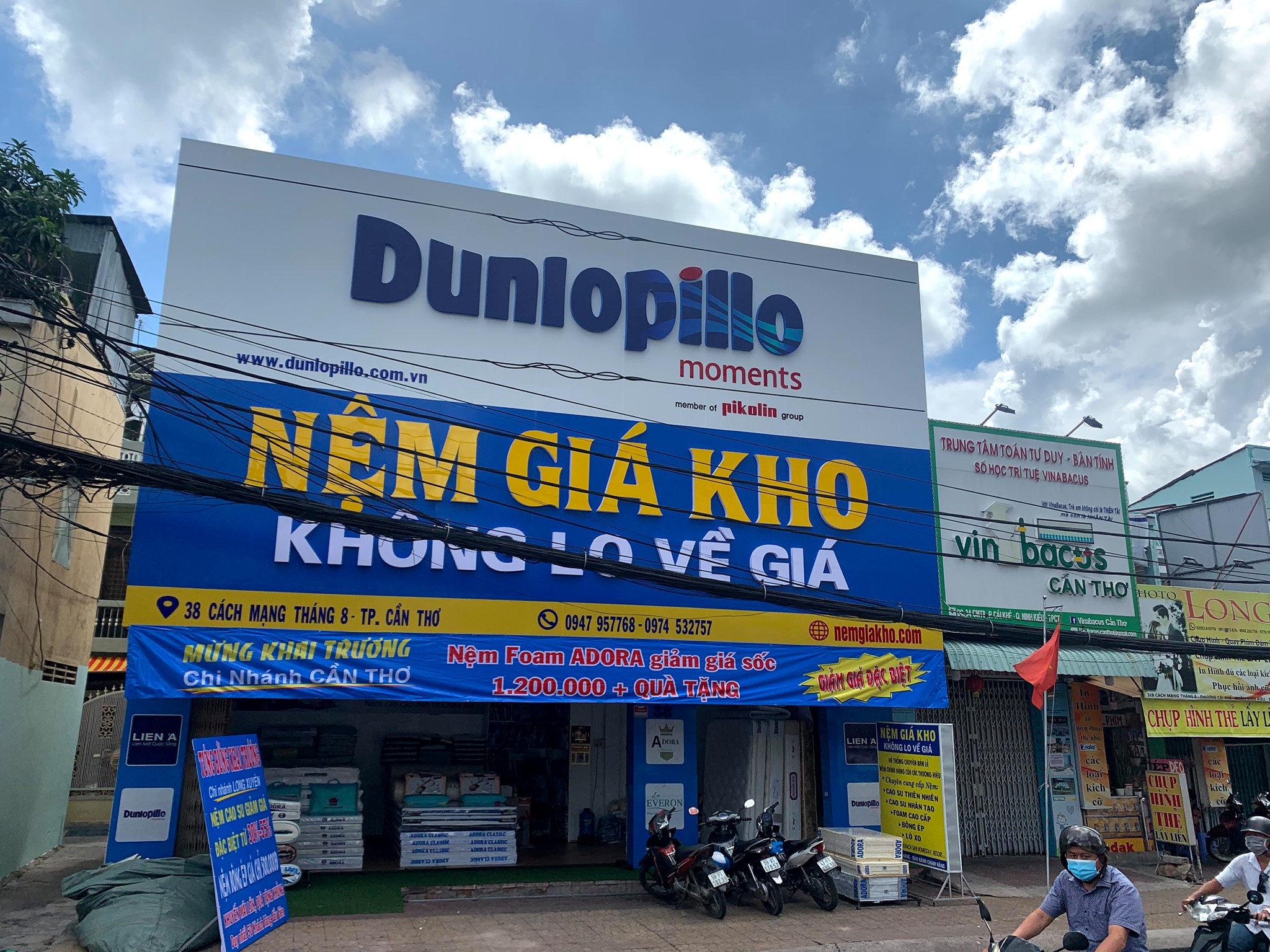 Cửa hàng bán nệm gấp chính hãng tại Cần Thơ