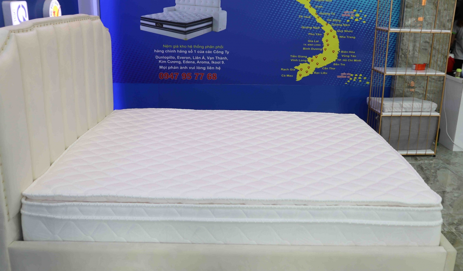 Cửa hàng đại lý nệm giá rẻ tại quận 2