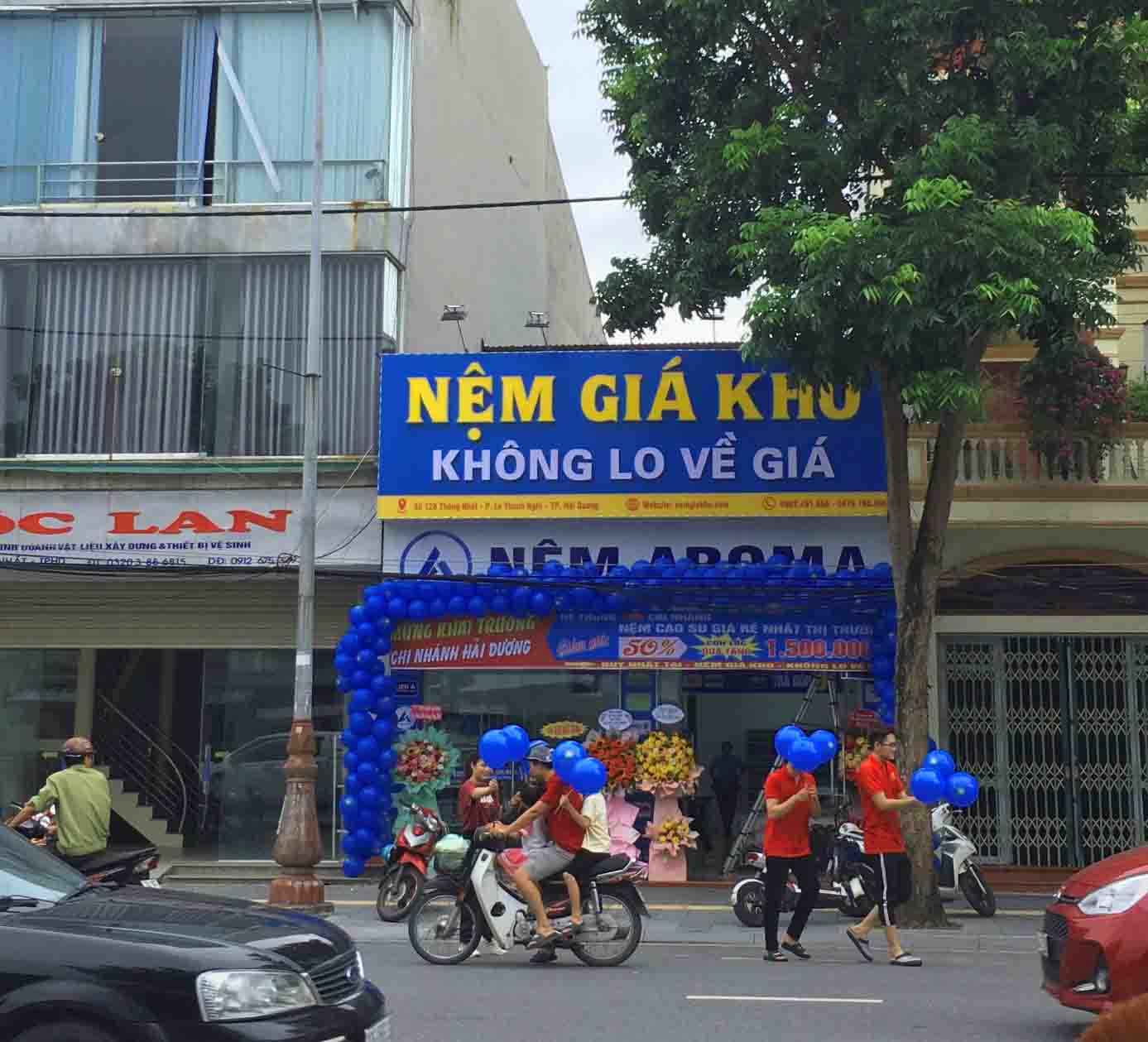 Khai trương cửa hàng nệm giá kho tại thành phố Hải Dương