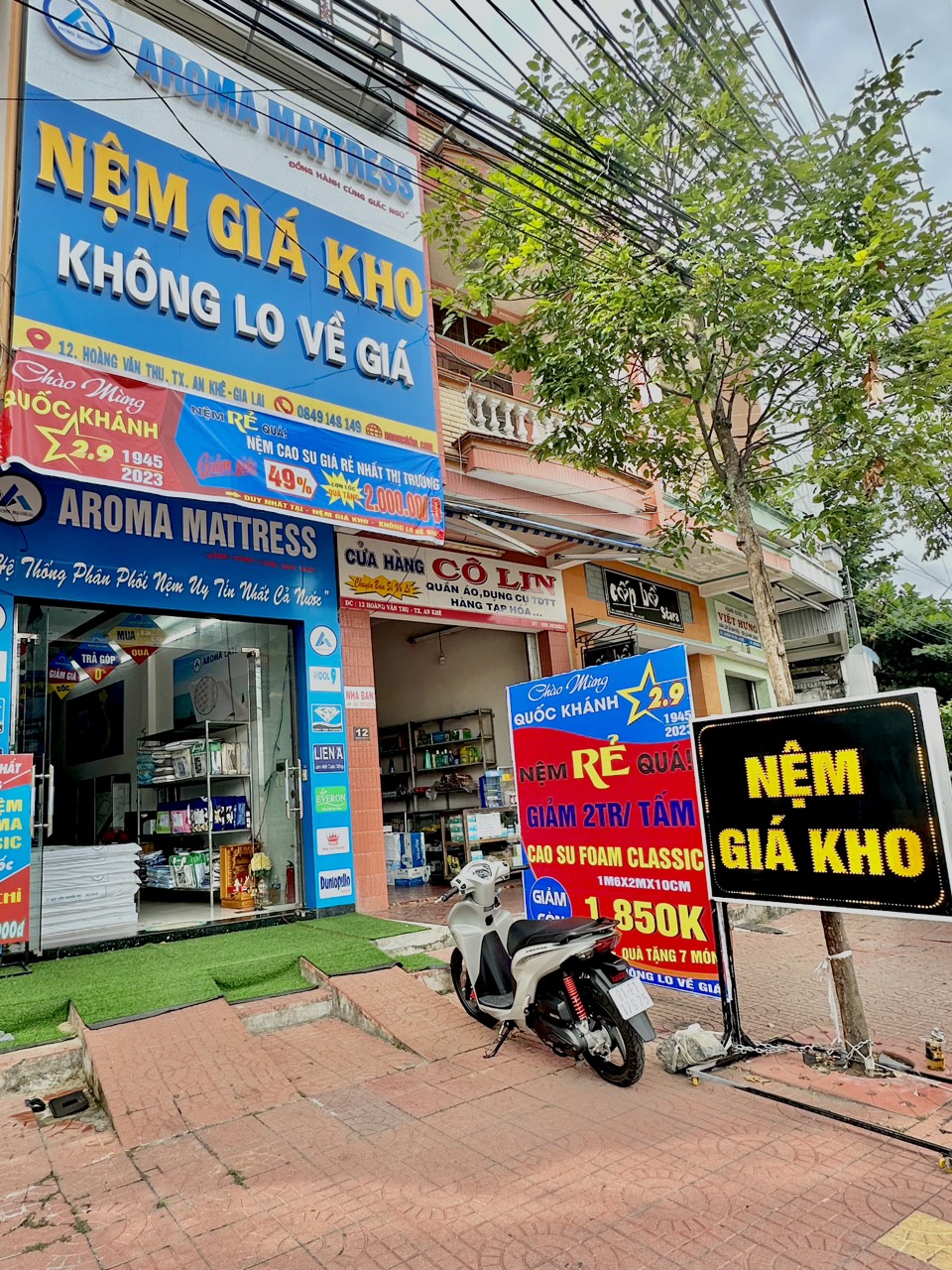 Cửa hàng nệm giá rẻ tại An Khê Gia Lai
