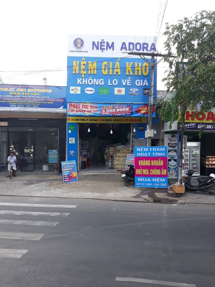 cửa hàng nệm giá rẻ tại Cam Ranh