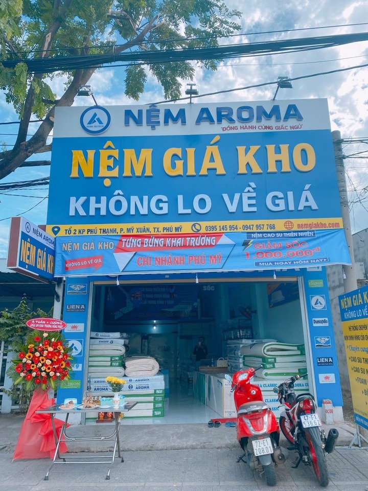 Cửa hàng nệm giá rẻ tại Phú Mỹ Bà Rịa Vũng Tàu