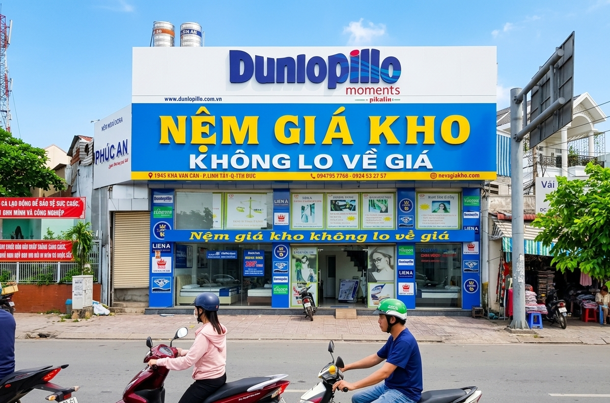 Cửa hàng nệm lò xo Vạn Thành khuyến mãi tại Thủ Đức
