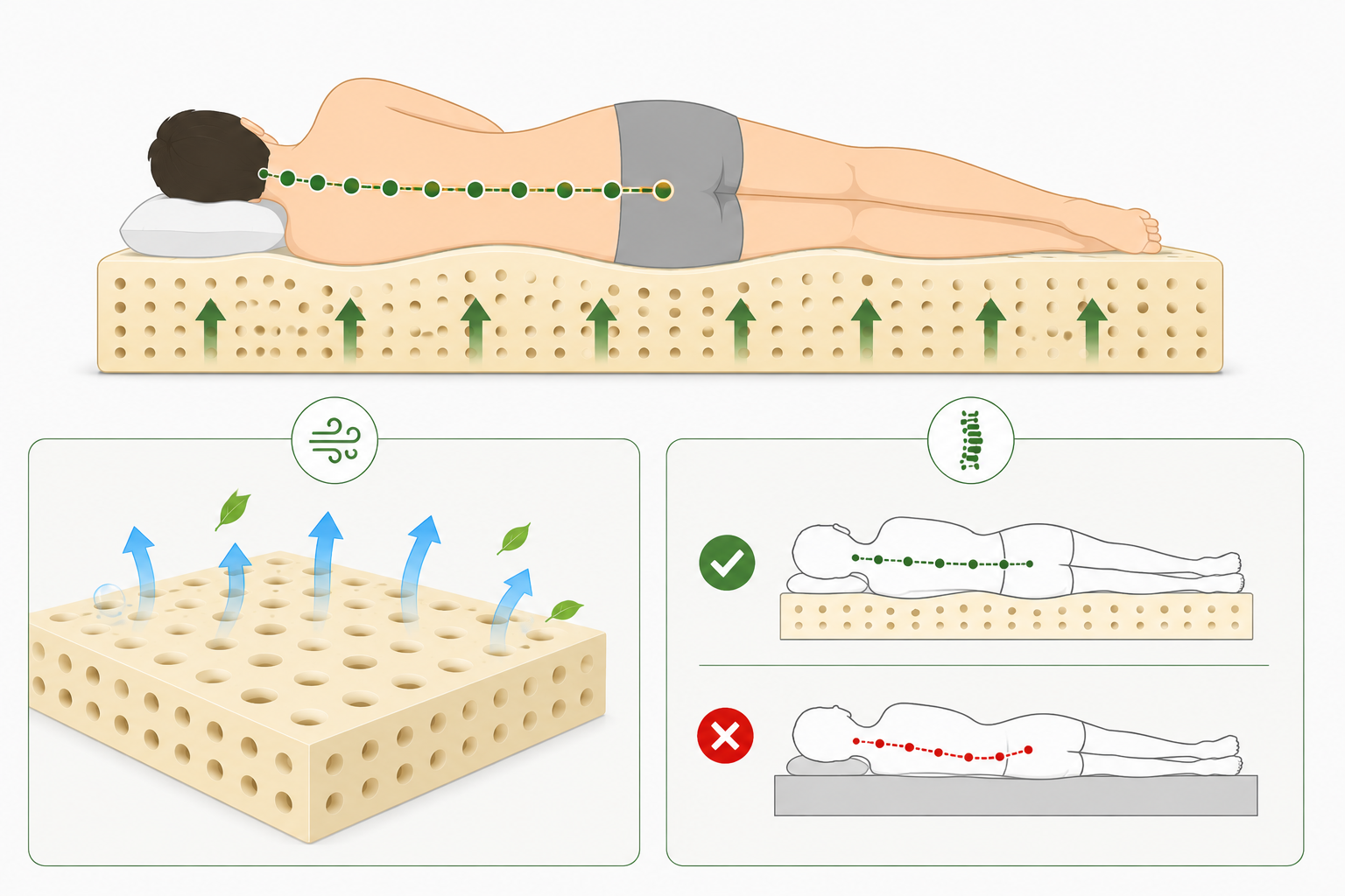 nệm foam có tốt sức khỏe hay không