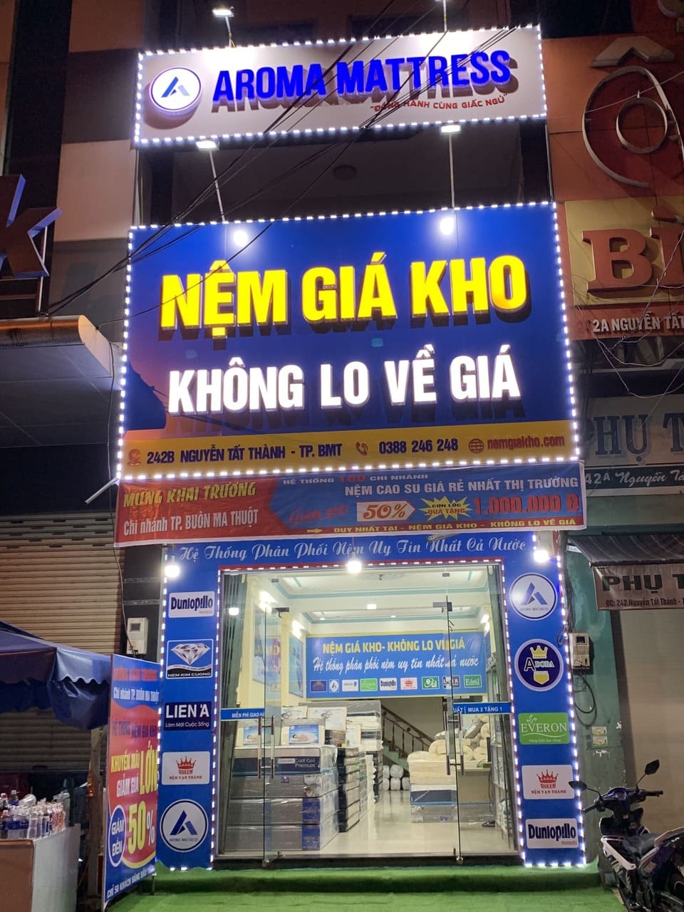 Khai trương chi nhánh thứ 2 của nệm giá kho tại Buôn Ma Thuột