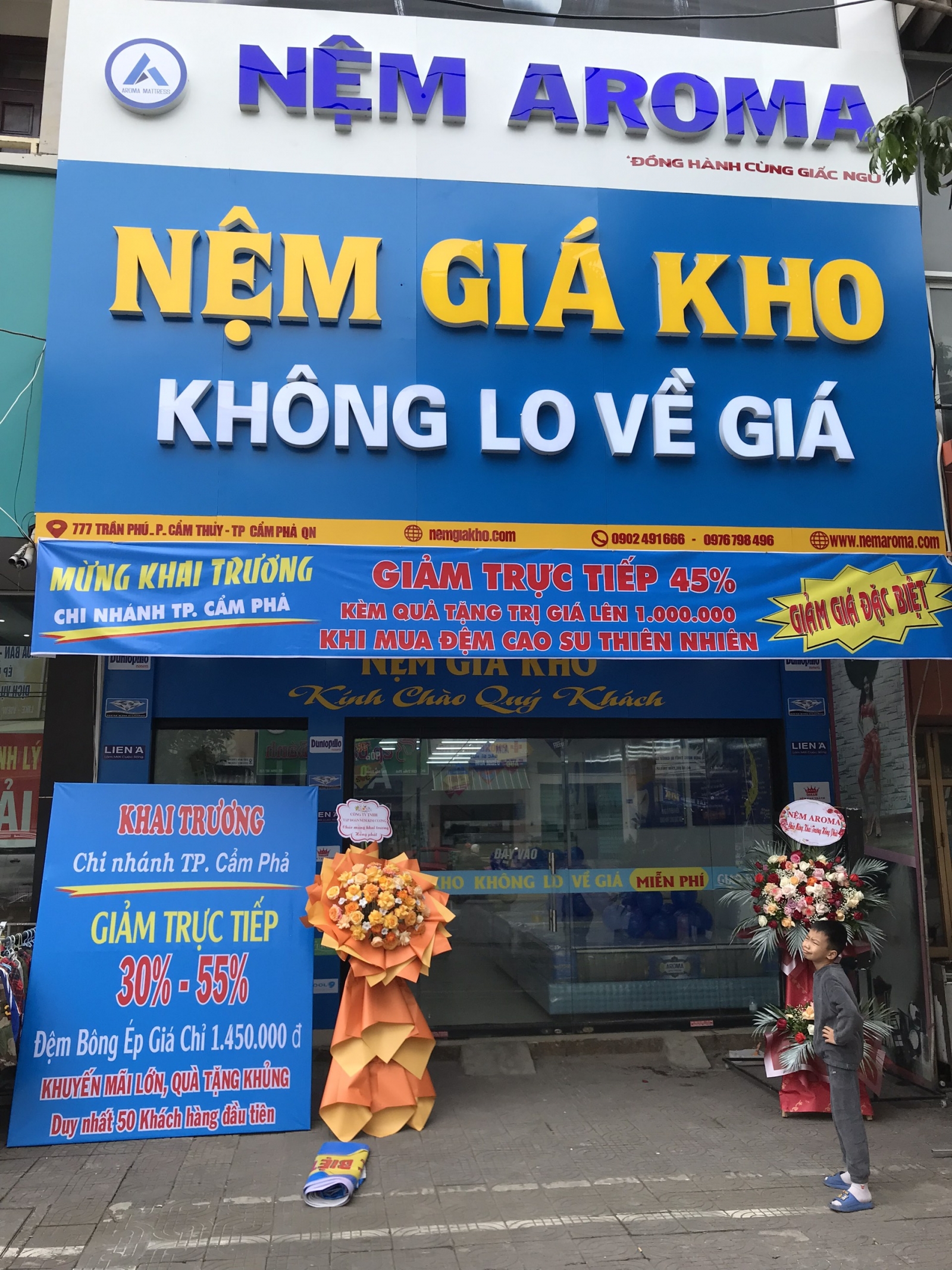 Cửa hàng đệm giá rẻ tại Cẩm Phả Quảng Ninh