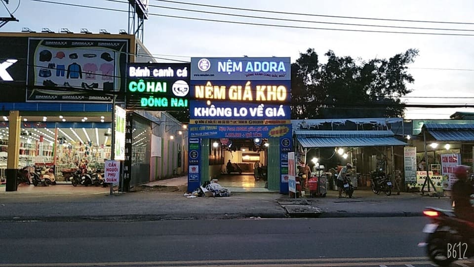 Khai trương showroom nệm giá kho Long Thành Đồng Nai