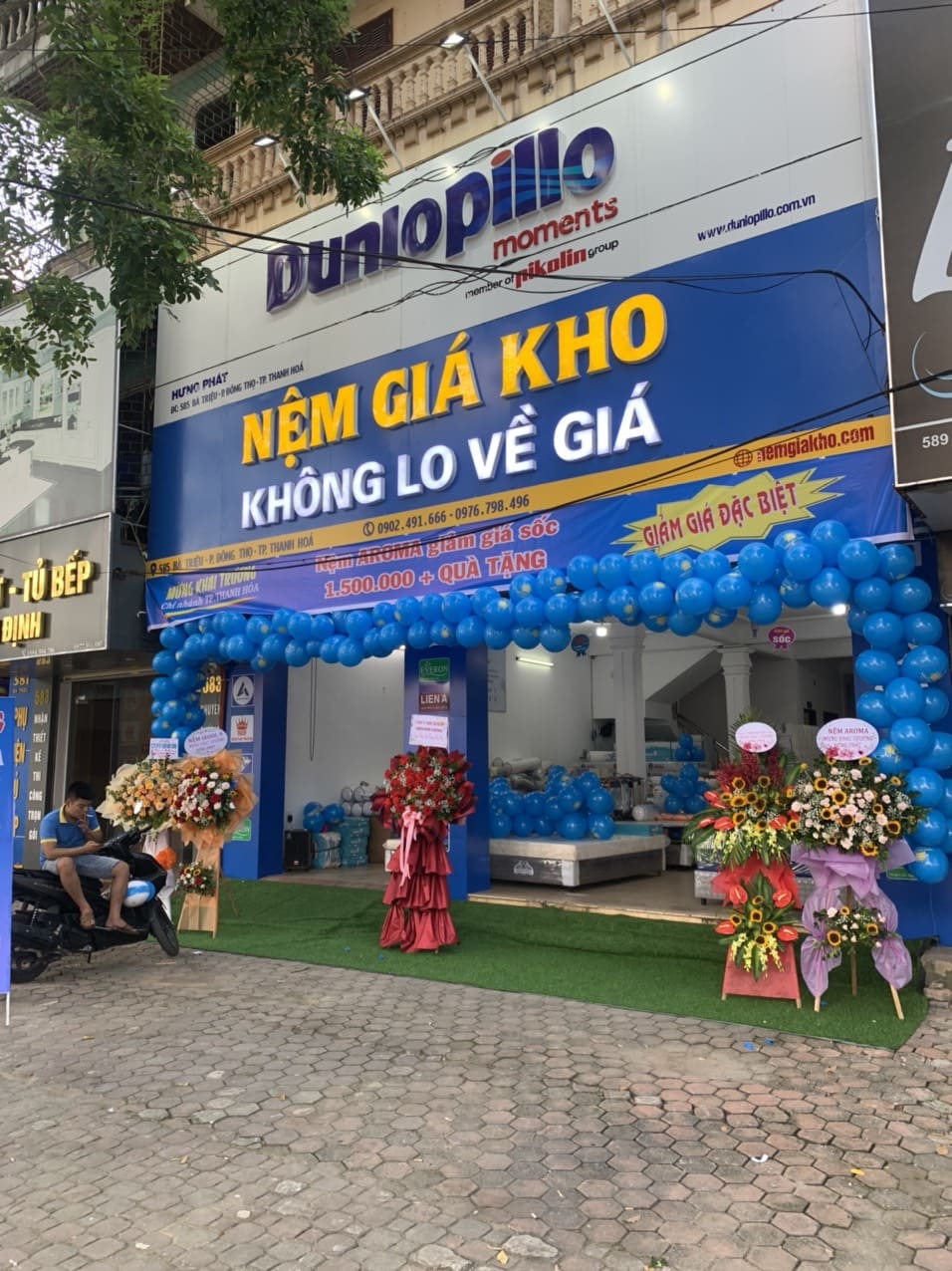 Khai trương cửa hàng nệm giá kho tại Thanh Hóa
