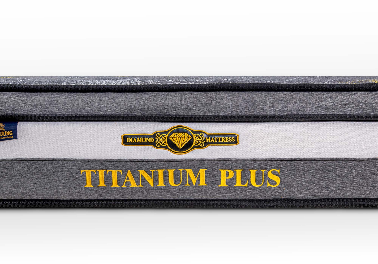 Nệm Lò Xo Túi Kim Cương Titanium Plus