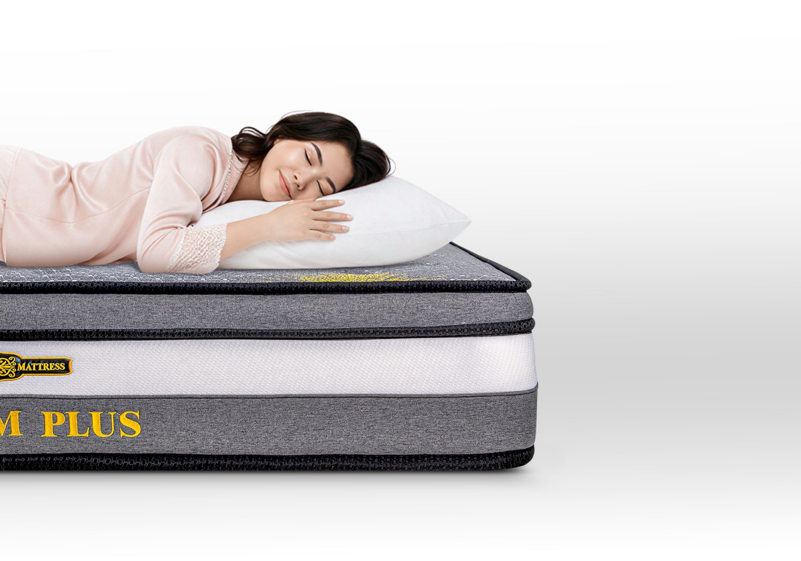 Nệm Lò Xo Túi Kim Cương Titanium Plus