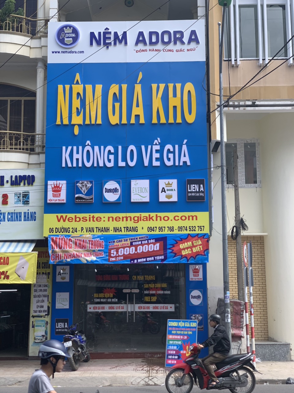 Cửa hàng nệm Nha Trang