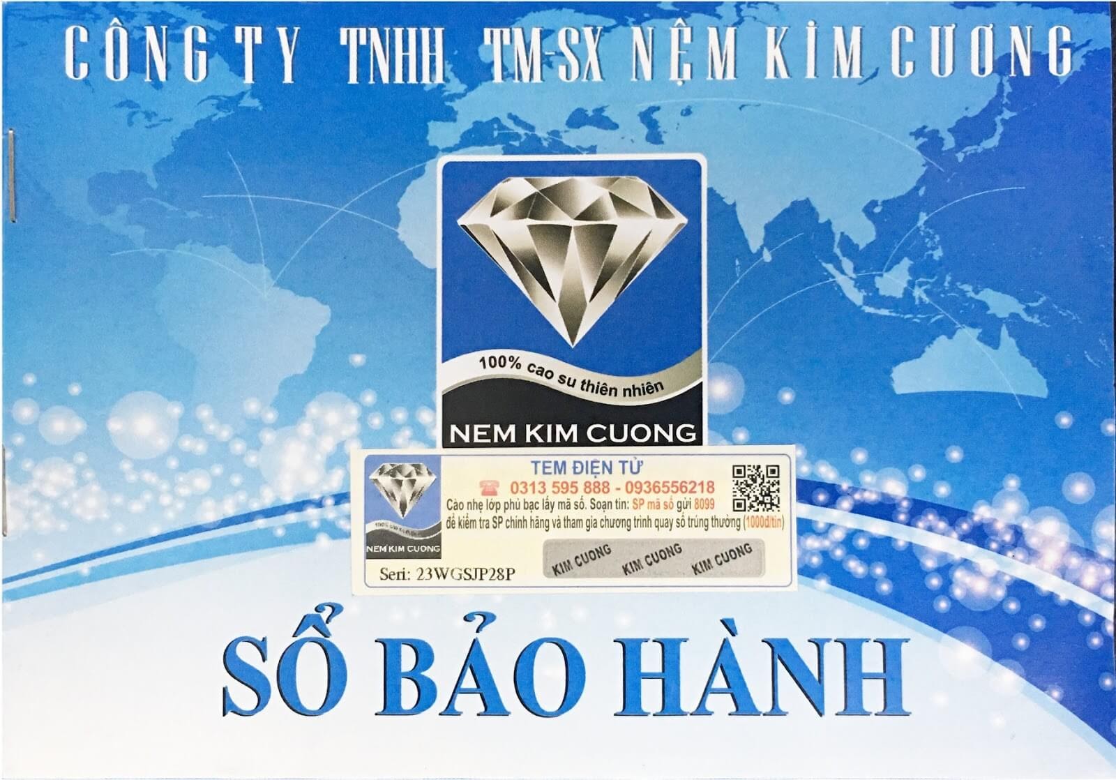 Nệm Ép Tổng Hợp Kim Cương