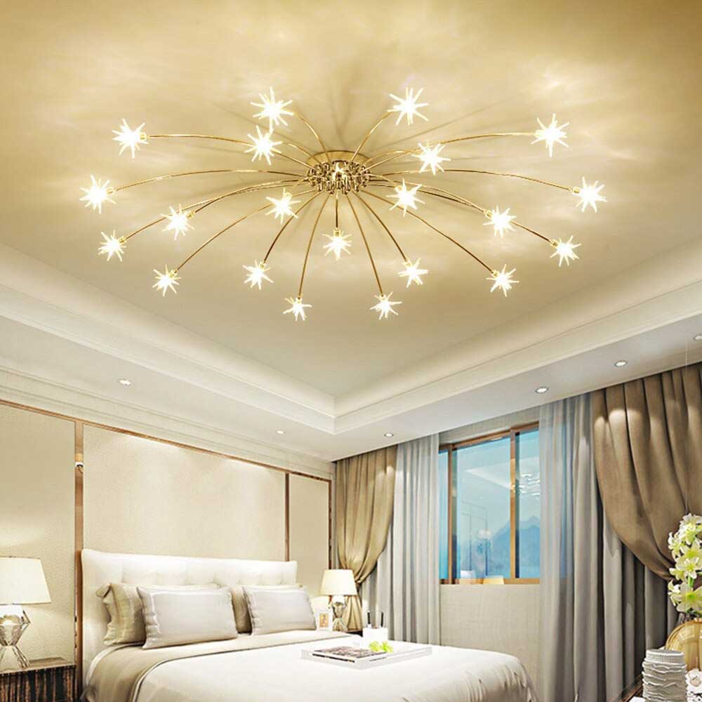 Trang trí phòng ngủ đẹp bằng đèn LED