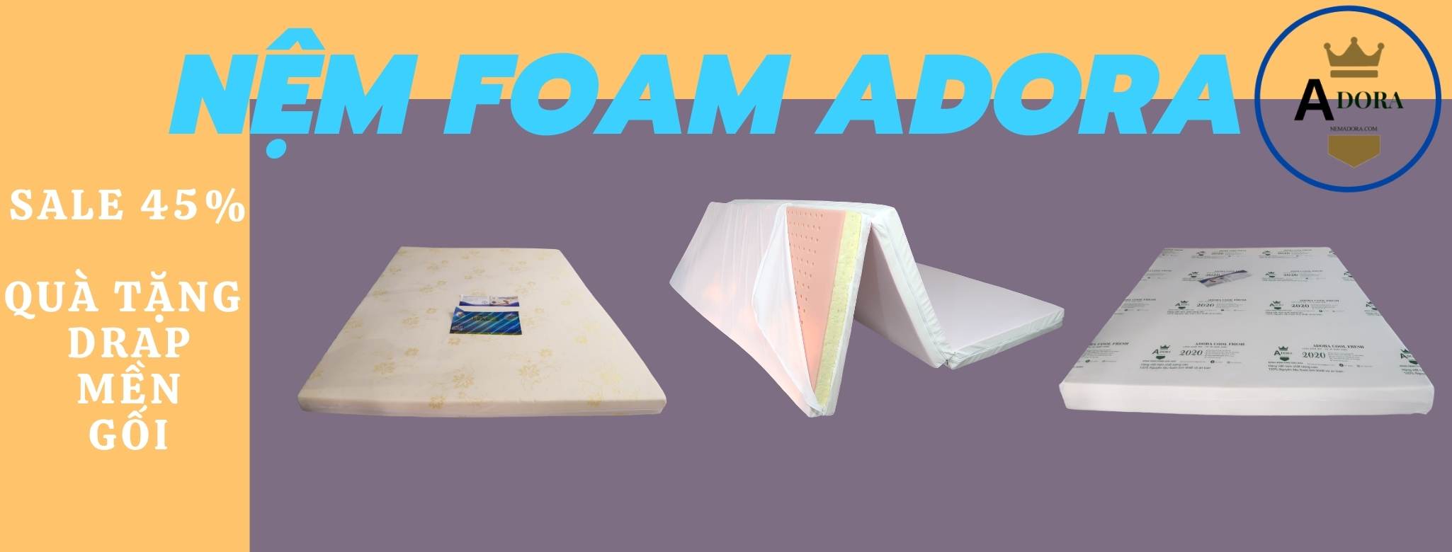 Nệm Foam Adora