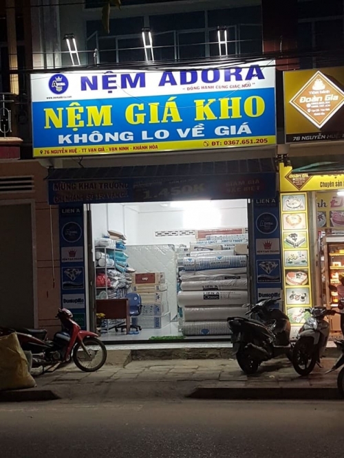 Cửa hàng đại lý nệm giá rẻ tại Vạn Ninh - Khánh Hòa