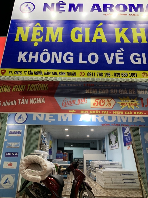 Cửa hàng nệm giá rẻ tại Hàm Tân Bình Thuận