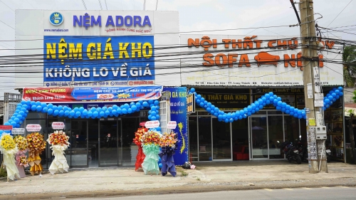 Khai trương mở rộng cửa hàng nệm giá kho tại Long Thành Đồng Nai