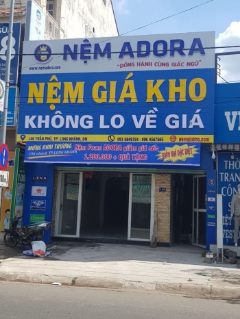 Khai trương cửa hàng nệm giá kho Long Khánh