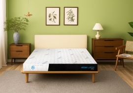 Nệm cao su hoạt tính Aroma Grey