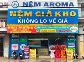 Nệm Giá Kho Khai Trương Chi Nhánh 2 Tại Quy Nhơn