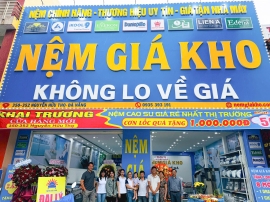 Tưng Bừng Khai Trương Cửa Hàng Nệm Giá Kho Nguyễn Hữu Thọ, Đà Nẵng