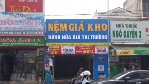 Cửa hàng nệm giá kho 9c nguyễn văn linh cần thơ
