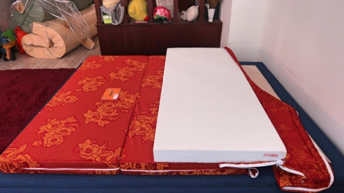 Nệm bông ép gấp 3 Vạn Thành