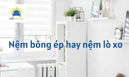 So sánh nệm bông ép với nệm lò xo
