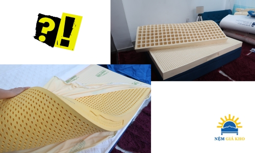 So sánh nệm cao su Vina Mattress và nệm cao su Adora Latex