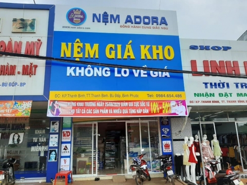 Khai trương chi nhánh nệm giá kho tại Bù Đốp Bình Phước