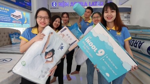 Nệm giá kho tuyển dụng nhân viên bán hàng tại các showroom trên toàn quốc