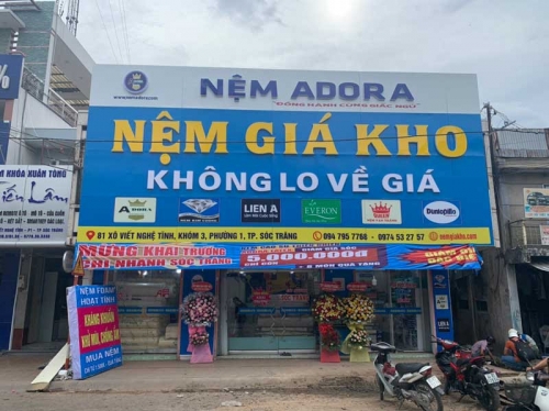 Cửa hàng nệm Kim Cương Sóc Trăng