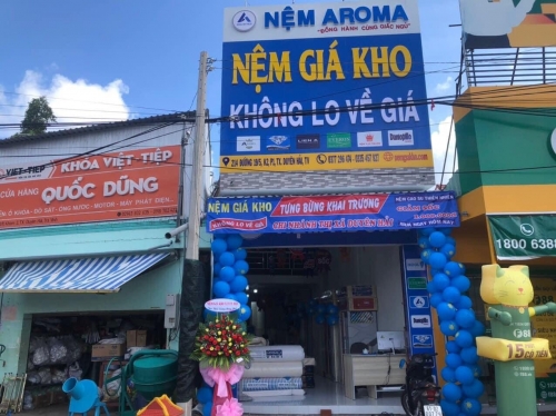 Khai trương showroom Nệm Giá Kho tại thị xã Duyên Hải Trà Vinh