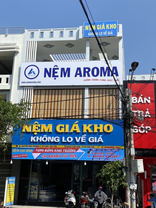 Khai trương showroom Nệm Giá Kho Tuy Hòa Phú Yên