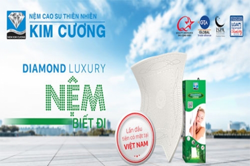 Nệm cao su kim cuong luxury giá bao nhiêu?