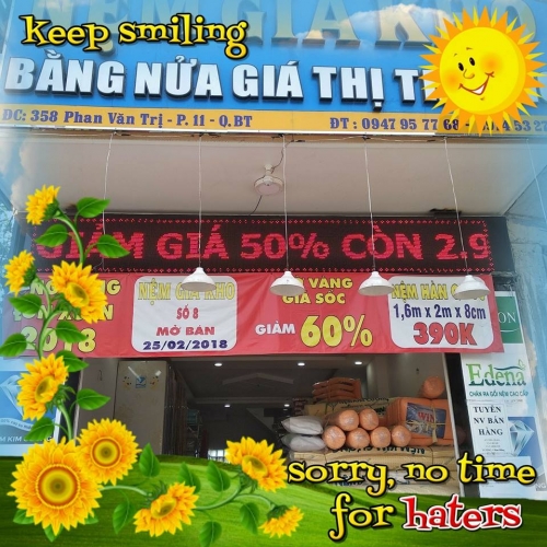Nệm cao su liên á giá rẻ bình thạnh