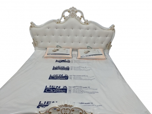 Nệm cao su lò xo bông ép Liên Á 1m2