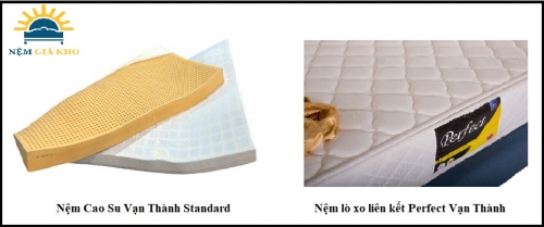 So sánh nệm lò xo Vạn Thành và cao su Vạn Thành