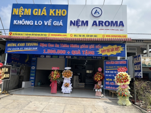 cửa hàng nệm giá rẻ tại Hàm Thuận Nam Bình Thuận