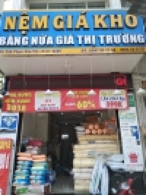 Cửa hàng bán nệm lò xo kim cương tại quận 9