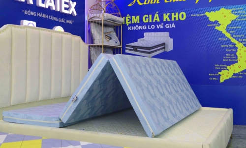 Nệm bông ép dày 15 cm giá rẻ